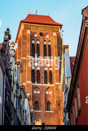 Poland, Pomeranian Voivodeship, Gdansk, Old Town, Detailed view of the St. Mary's Basilica