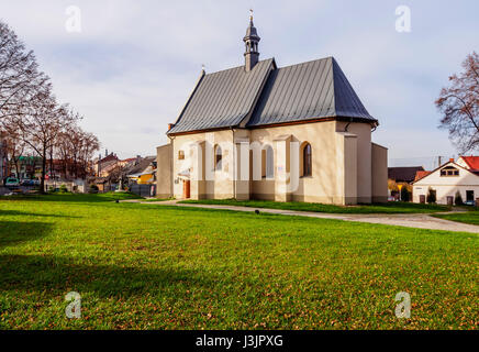 Poland, Swietokrzyskie Voivodeship, Kielce County, Bodzentyn, Holy Spirit Church Stock Photo