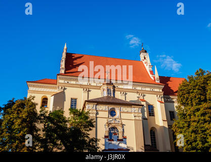 Poland, Lublin Voivodeship, Kazimierz Dolny, John the Baptist Church Stock Photo