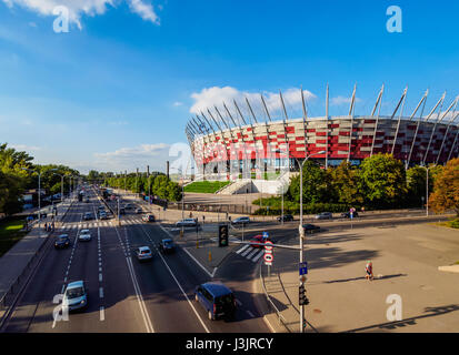 Poland, Masovian Voivodeship, Warsaw, National Stadium Stock Photo