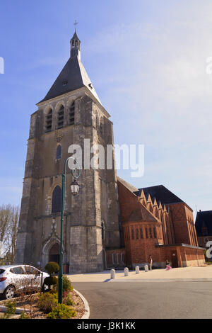 Church of Saint Joan of Ark in Gien, France Stock Photo