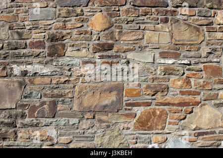 natural stone wall for background use Stock Photo