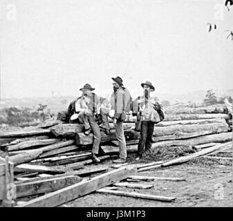 Gettysburg, Pa. Three Confederate prisoners Stock Photo - Alamy