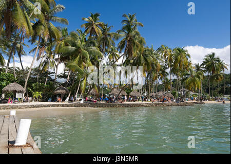 Marigot bay - Caribbean sea - Saint Lucia tropical island Stock Photo