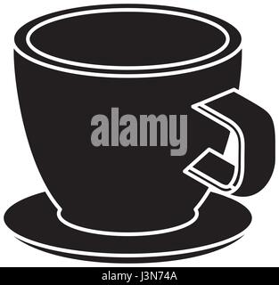 coffee cup isometric icon Stock Vector