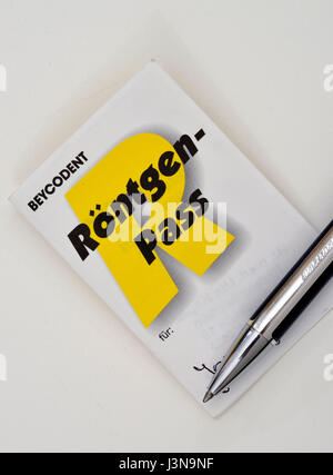 X-ray record Stock Photo