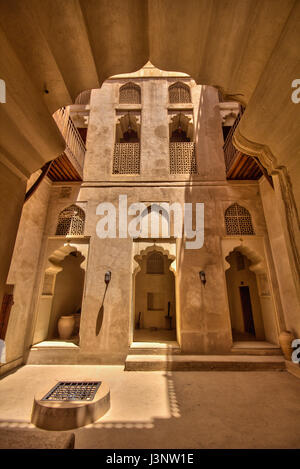 Kitchen of Jabreen - Jabrin Castle in Ad Dakhiliyah Governorate - Sultanate of Oman Stock Photo