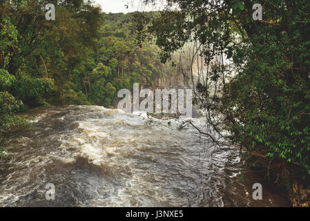 Iguazu Falls (aka Iguassu Falls or Cataratas del Iguazu), Misiones Province, Argentina Stock Photo