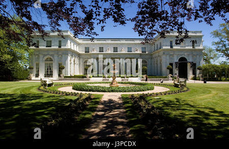 Rosecliff Mansion (1902), Newport, Rhode Island, USA Stock Photo