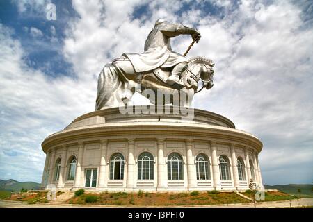 Genghis Khan Statue Complex Is A 40-metre Tall Statue Of Genghis Khan ...