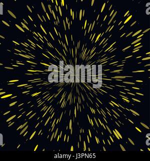 Falling stars background Stock Vector