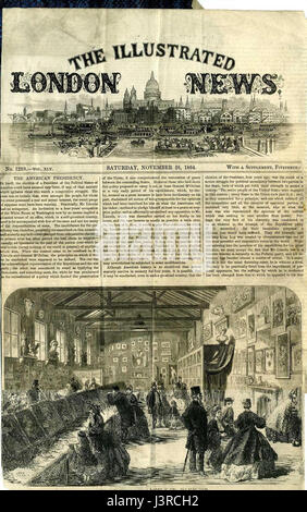 Illustrated London News Front Page Stock Photo