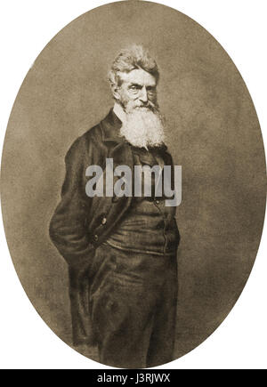 John Brown portrait, 1859 Stock Photo