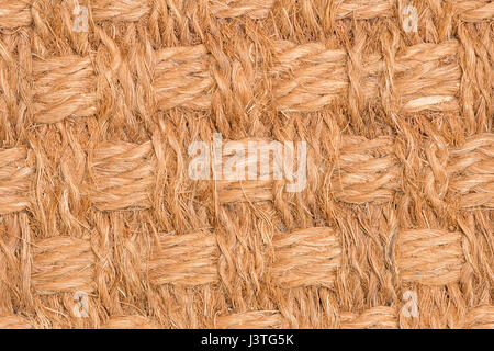 brown straw pattern texture background Stock Photo