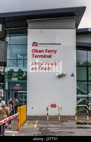 Oban ferry Terminal, Argyll and Bute, Scotland Stock Photo