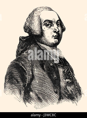 Louis XVI of France. (1754-1793) 18th. Century. King of the French. Louis Capet. Guillotined. Stock Photo