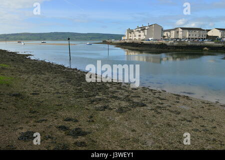 The harbour at Dungarvan in Ireland in Springtime. Stock Photo