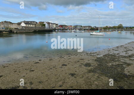 The harbour at Dungarvan in Ireland in Springtime. Stock Photo