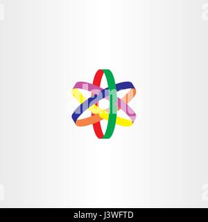 logo star colorful vector symbol icon emblem Stock Vector