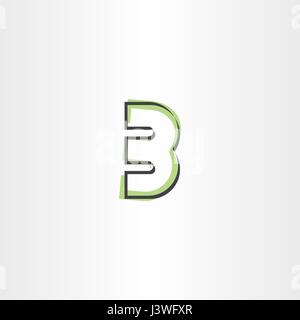 number 3 three third vector logo icon symbol Stock Vector