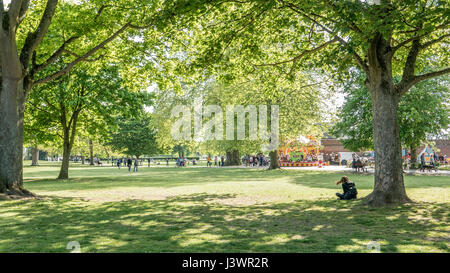 Higginson rural park in Marlow UK. Stock Photo