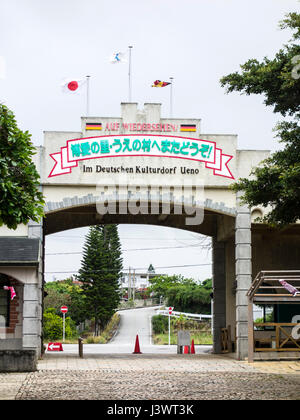 Ueno Doitsu Bunka Mura (Ueno German Culture Village), Miyakojima Stock Photo