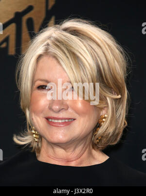 Los Angeles, Ca, USA. 7th May, 2017. Martha Stewart, At 2017 MTV Movie And TV Awards - Press Room At The Shrine Auditorium In California on May 7, 2017. Credit: Fs/Media Punch/Alamy Live News Stock Photo