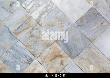 Close-up of a smooth marble floor viewed from above. Stock Photo