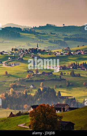 Scenic view, Appenzell, Appenzellerland, Switzerland
