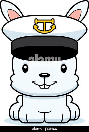 A cartoon boat captain bunny smiling Stock Vector Image & Art - Alamy