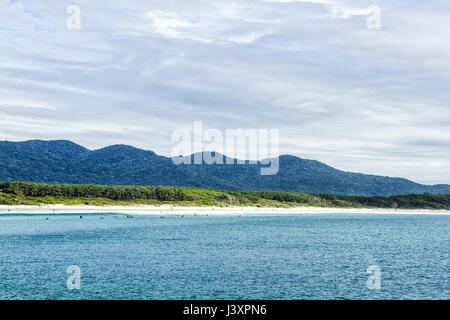 Barra da Lagoa Beach. Florianopolis, Santa Catarina, Brazil. Stock Photo