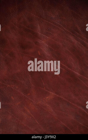 surface of the old leather sheet and scratched. Stock Photo