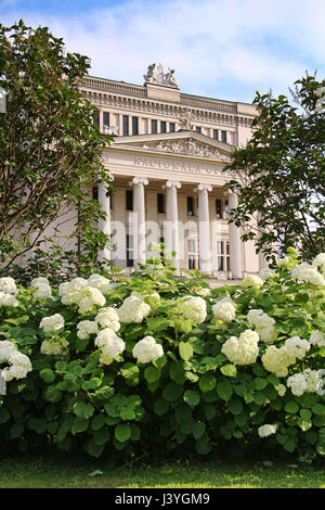 Latvian National Opera Theater in Riga, Latvia Stock Photo