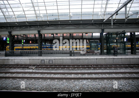 Capture of Amsterdam Ceentral Station Stock Photo