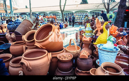 Caldas da Rainha the capital of Portuguese pottery Stock Photo - Alamy