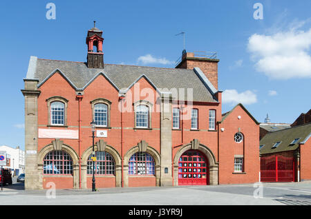 The Old Fire Station Children's Nursery in a converted old fire station in The Jewellery Quarter in Birmingham Stock Photo