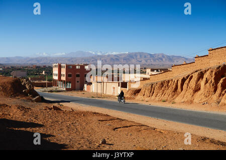 Typical moroccan village, south of Morocco Stock Photo