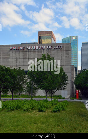 The Dallas Museum of Art in downtown. Stock Photo