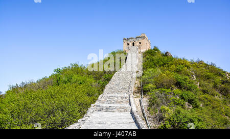 SImatai Great Wall of  China Stock Photo