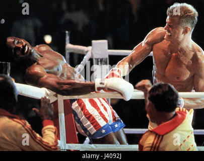 Rocky IV, aka: Der Kampf des Jahrhunderts, USA 1985, Regie: , Darsteller: Carl Weathers, Dolph Lundgren