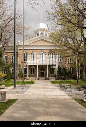 Nevada State Legislature building entrance in Carson City Stock Photo ...