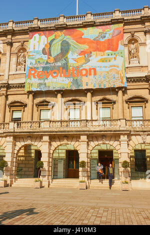 Royal Academy of Arts Russian Art exhibition, Piccadilly, London, England Stock Photo