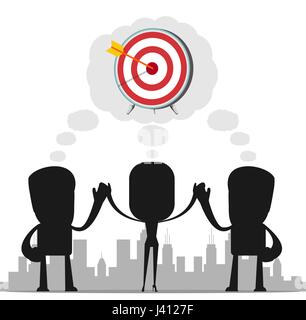 Vector Teamwork Concept. Stock Vector