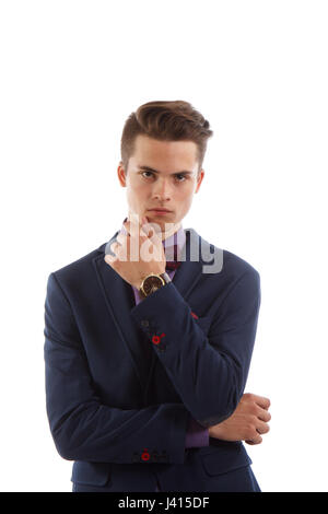 Guy in a suit Stock Photo