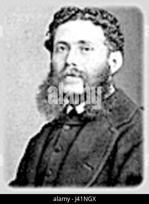 Leopold Sonnemann was a German journalist and publisher, known for his work in promoting liberal views during the 19th century. He was instrumental in the development of German newspapers, particularly in Frankfurt. Stock Photo