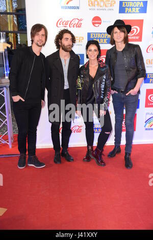 Radio Regenbogen Award 2017 at Europa-Park - Arrivals  Featuring: Silbermond Where: Rust, Germany When: 07 Apr 2017 Credit: WENN.com Stock Photo