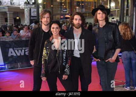 Radio Regenbogen Award 2017 at Europa-Park - Arrivals  Featuring: Silbermond Where: Rust, Germany When: 07 Apr 2017 Credit: WENN.com Stock Photo