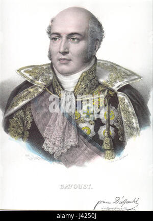 Louis Nicolas Davout Stock Photo