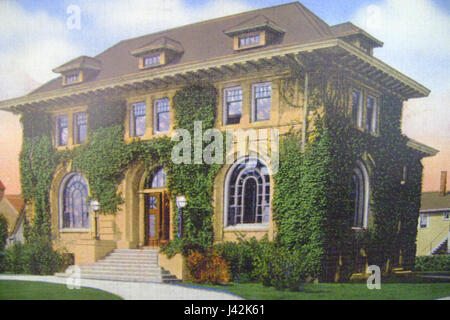 Mason County District Library c. 1925 Stock Photo