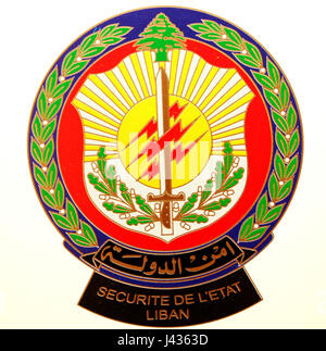 Lebanese State Security logo Stock Photo